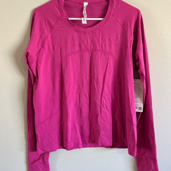 Lululemon Swifty Tech LS 2.0 Race Women's 14 NWT - Picture 3 of 10